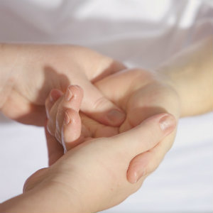 hand and wrist massage