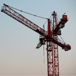 large red crane