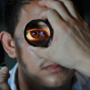 optometrist eye examination