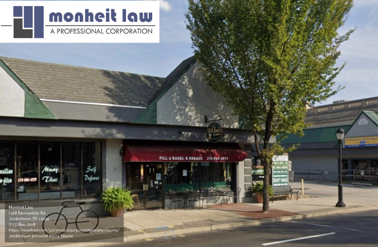 restaurants near personal injury attorney in Jenkintown, PA