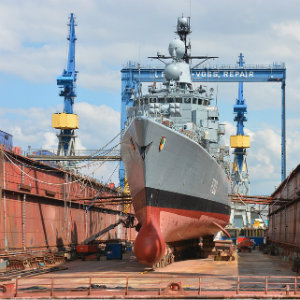 shipbuilding shipyard dock