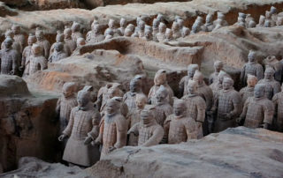 terracotta warrior army